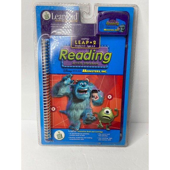 New, LeapPad 2, Reading, Activity Storybook, “Monsters, Inc.,” ages 6-8 - Picture 1 of 4